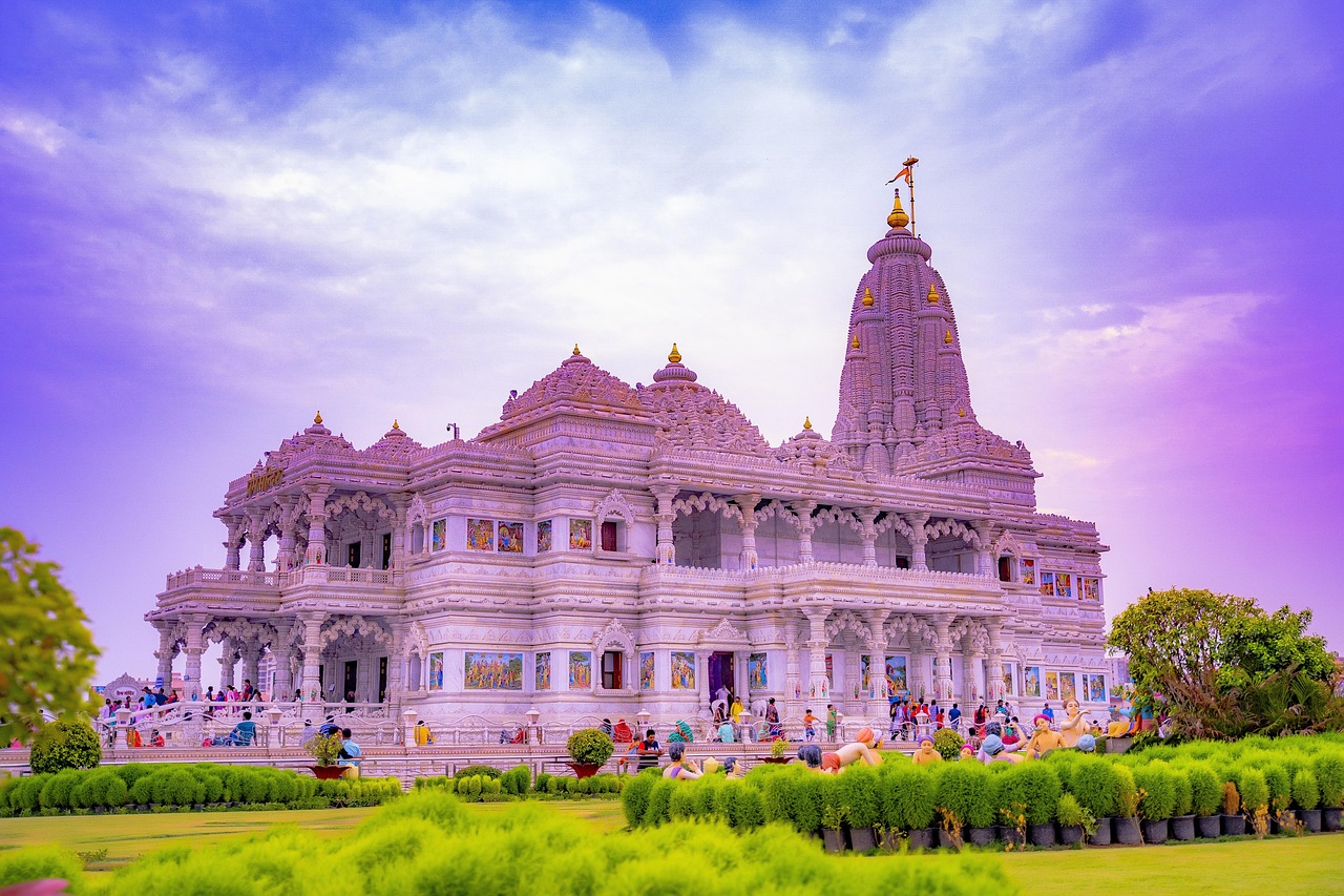 Temple Architecture in Delhi Agra Jaipur Tour